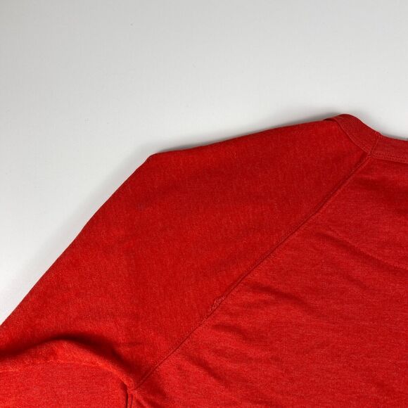 Small Town Murder Podcast Yay, indeed. Crew Neck Sweatshirt Unisex L Red - Picture 4 of 10